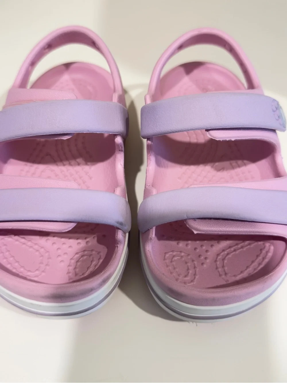 CROCS Kids Pink Crocband Cruiser Sandal